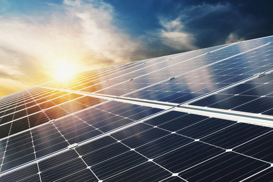 new solar panels